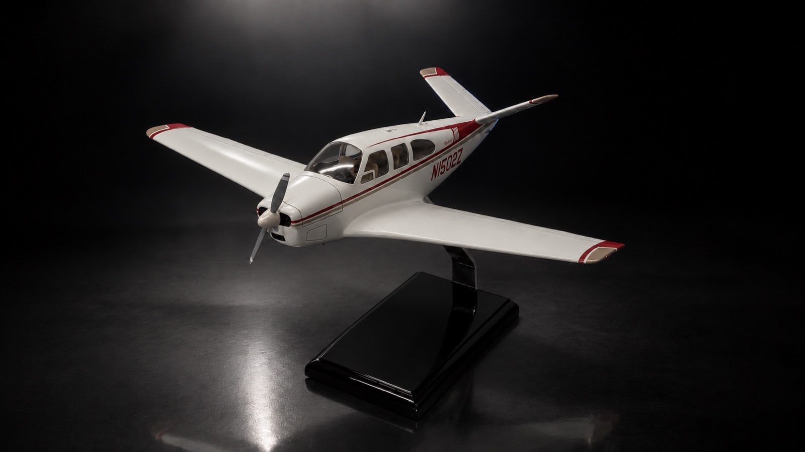 The Bonanza model from the front